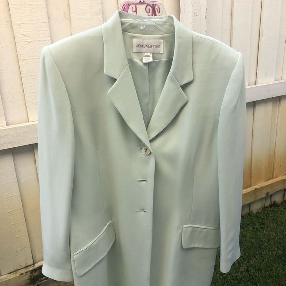 Jones New York 3 pieces 100% silk suit size 14 - Picture 7 of 16